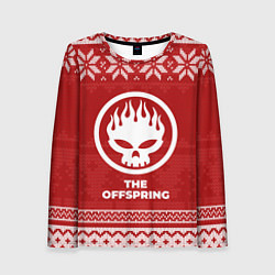 Лонгслив женский Новогодний The Offspring, цвет: 3D-принт