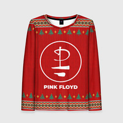 Лонгслив женский Pink Floyd new year, цвет: 3D-принт