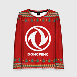 Лонгслив женский Dongfeng new year, цвет: 3D-принт