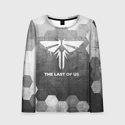 Лонгслив женский The Last Of Us - grey gradient, цвет: 3D-принт