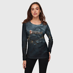 Лонгслив женский Stronghold сrusader крестовый шторм, цвет: 3D-принт — фото 2