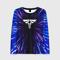 Лонгслив женский The Last Of Us neon energy, цвет: 3D-принт