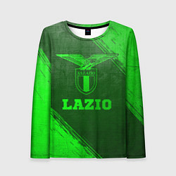Лонгслив женский Lazio - green gradient, цвет: 3D-принт