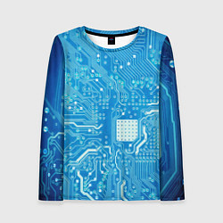 Женский лонгслив Системная плата