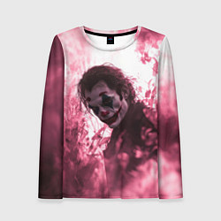 Лонгслив женский Джокер в розовом дыму, цвет: 3D-принт