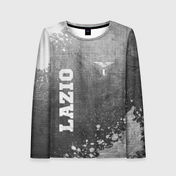 Женский лонгслив Lazio - grey gradient вертикально