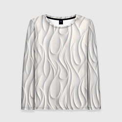 Женский лонгслив Рельефный узор