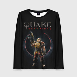 Лонгслив женский Quake champions - Ranger, цвет: 3D-принт