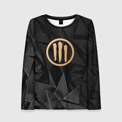 Лонгслив женский Three Days Grace golden poly, цвет: 3D-принт