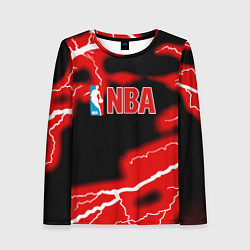 Женский лонгслив NBA шторм
