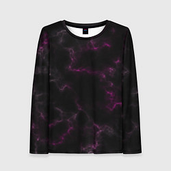 Лонгслив женский Black pink, цвет: 3D-принт