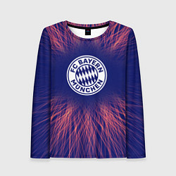 Лонгслив женский Bayern red energy, цвет: 3D-принт