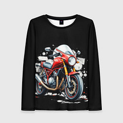 Женский лонгслив Red Moto