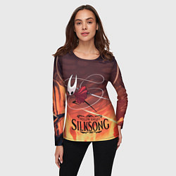 Лонгслив женский Герой Hollow knight silksong, цвет: 3D-принт — фото 2