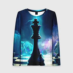 Женский лонгслив Дымовая партия