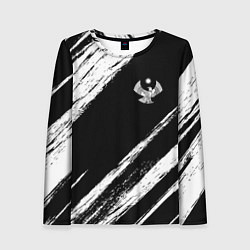 Лонгслив женский Дагестан - брызги, цвет: 3D-принт