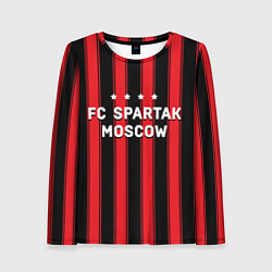 Лонгслив женский FC Spartak Moscow 1922, цвет: 3D-принт