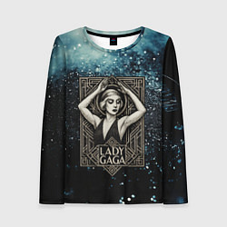 Женский лонгслив Lady Gaga ретро