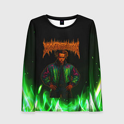 Лонгслив женский XXXTentacion hardcore, цвет: 3D-принт