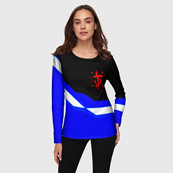 Лонгслив женский Doom sport geometry, цвет: 3D-принт — фото 2