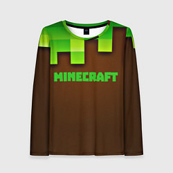 Женский лонгслив Minecraft forever