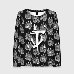 Лонгслив женский Doom хищник леса, цвет: 3D-принт