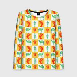 Женский лонгслив Мотивы Египта