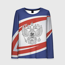 Женский лонгслив Герб России