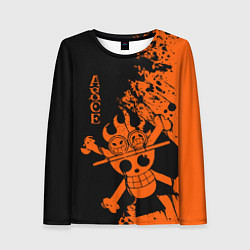 Лонгслив женский One Piece - Ace, цвет: 3D-принт