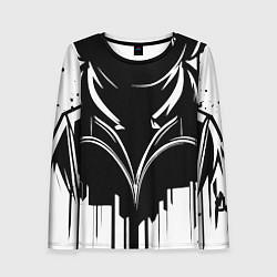 Женский лонгслив Авиатор черный