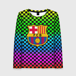 Женский лонгслив Barcelona gradient neon