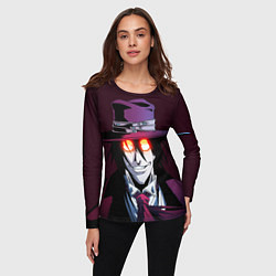 Лонгслив женский Hellsing - Алукард, цвет: 3D-принт — фото 2