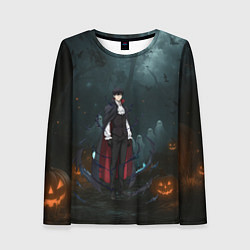 Лонгслив женский Вампир Сон Джин-Ву - Поднятие уровня в одиночку ан, цвет: 3D-принт