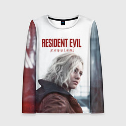 Лонгслив женский Грейс Эшкрофт Resident evil requiem, цвет: 3D-принт