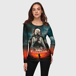 Лонгслив женский Главные герои Хищник планета смерти, цвет: 3D-принт — фото 2