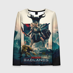 Лонгслив женский Персонажи из Хищник планета смерти, цвет: 3D-принт