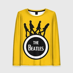 Женский лонгслив The Beatles: Yellow Vinyl