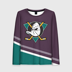 Лонгслив женский Anaheim Ducks Selanne, цвет: 3D-принт