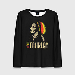 Лонгслив женский Bob Marley, цвет: 3D-принт