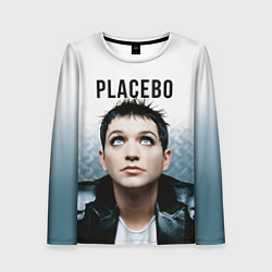 Лонгслив женский Placebo: Brian Molko, цвет: 3D-принт