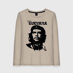 Лонгслив хлопковый женский Che Guevara, цвет: миндальный