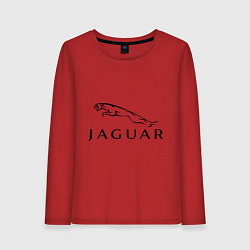 Лонгслив хлопковый женский Jaguar, цвет: красный