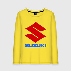 Лонгслив хлопковый женский Suzuki, цвет: желтый