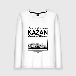 Женский лонгслив Kazan: Republic of Tatarstan