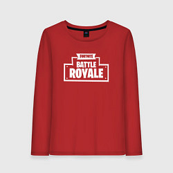Лонгслив хлопковый женский Fortnite: Battle Royale, цвет: красный