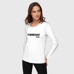 Лонгслив хлопковый женский Turnikman Inside, цвет: белый — фото 2