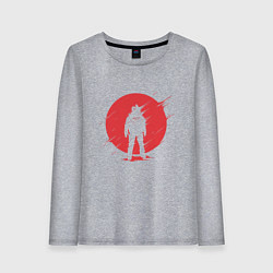 Лонгслив хлопковый женский Sun Astronaut, цвет: меланж