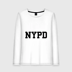Женский лонгслив NYPD