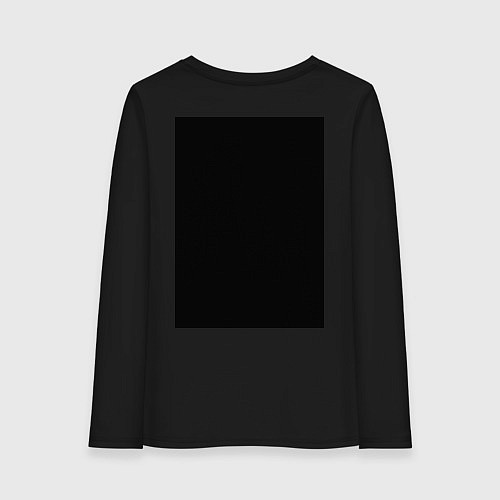 Женский лонгслив Достоевский Федор / Черный – фото 2