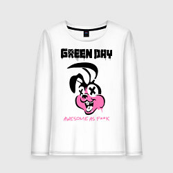 Женский лонгслив Green Day: Awesome as FCK